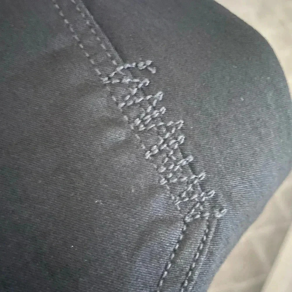 Black Distressed Jeans - Picture 3 of 6